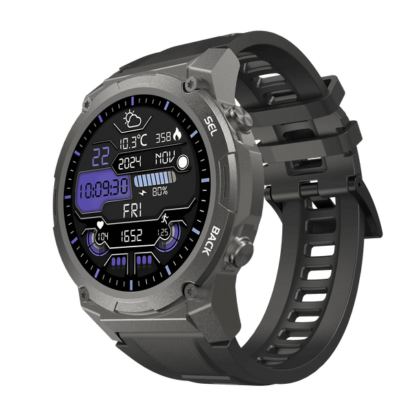 Smartwatch Airwatch Pro Ultra 2.0 – Orologio fitness tracker robusto | Impermeabile, con cardiofrequenzimetro, GPS - Salute Farma