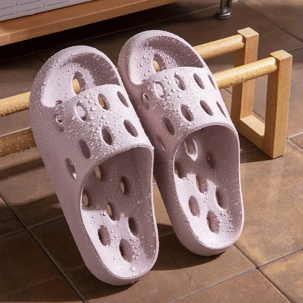 Ciabatte Doccia Donna Traforate – Pantofole Bagno Antiscivolo Asciugatura Rapida