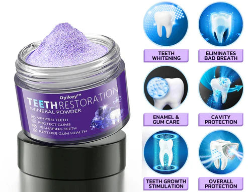Polvere Minerale Per Il Restauro Dei Denti - Salute Farma