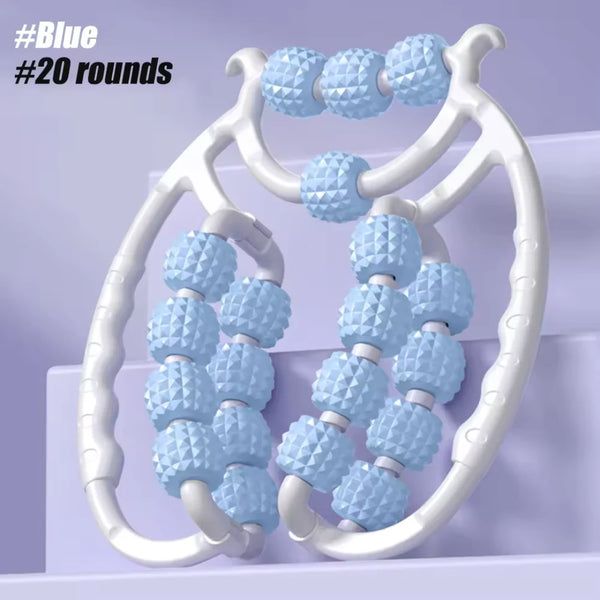 Rullo Massaggiante Snellente Anticellulite – Ruota Anulare a 360° per Cellulite, Tonificazione e Relax - Salute Farma