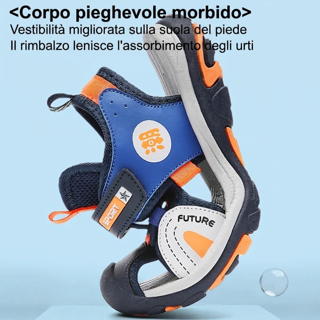 Sandali Acqua Bambini Antiscivolo – Traspiranti e Suola Morbida