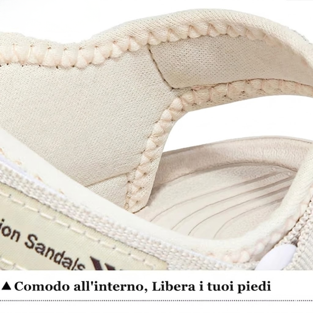 Sandali Sportivi Donna con Cinturino Regolabile – Scarpe Outdoor Trekking Comode