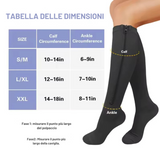 Calze a Compressione con Cerniera – Migliora la Circolazione e Garantisce Comfort Prolungato - Salute Farma
