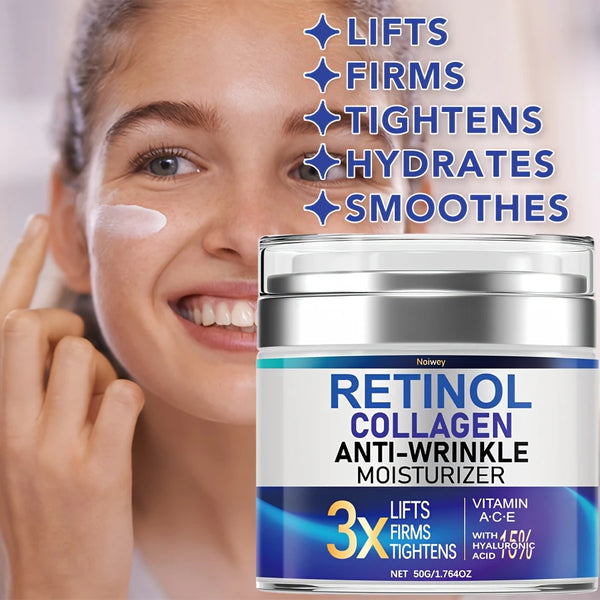 Crema Viso Al Retinolo E Collagene Con Vitamine E & C - Salute Farma