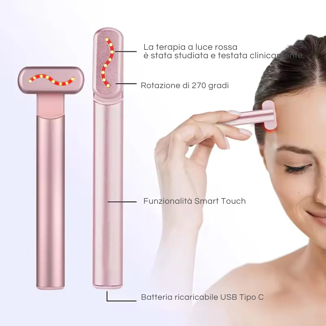 Dispositivo Lifting Viso con Luce Rossa – Riduce Occhiaie, Rassoda e Illumina la Pelle