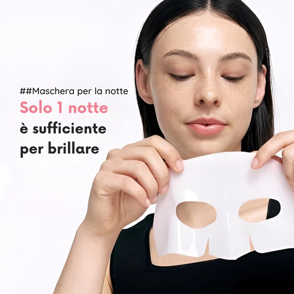 Maschera Viso Al Collagene Biologico - Salute Farma
