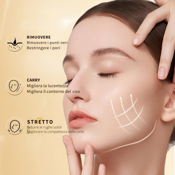 Maschera Viso Peeling Al Collagene D'oro 24k - Salute Farma