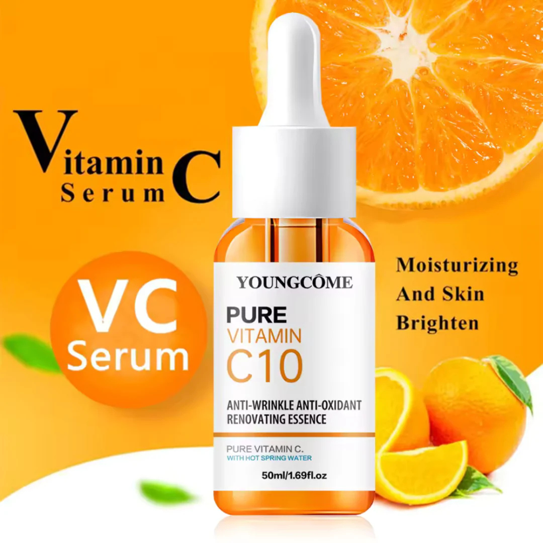 Siero Vitamina C Pura – Anti-Rughe, Antiossidante, Illuminante per Viso