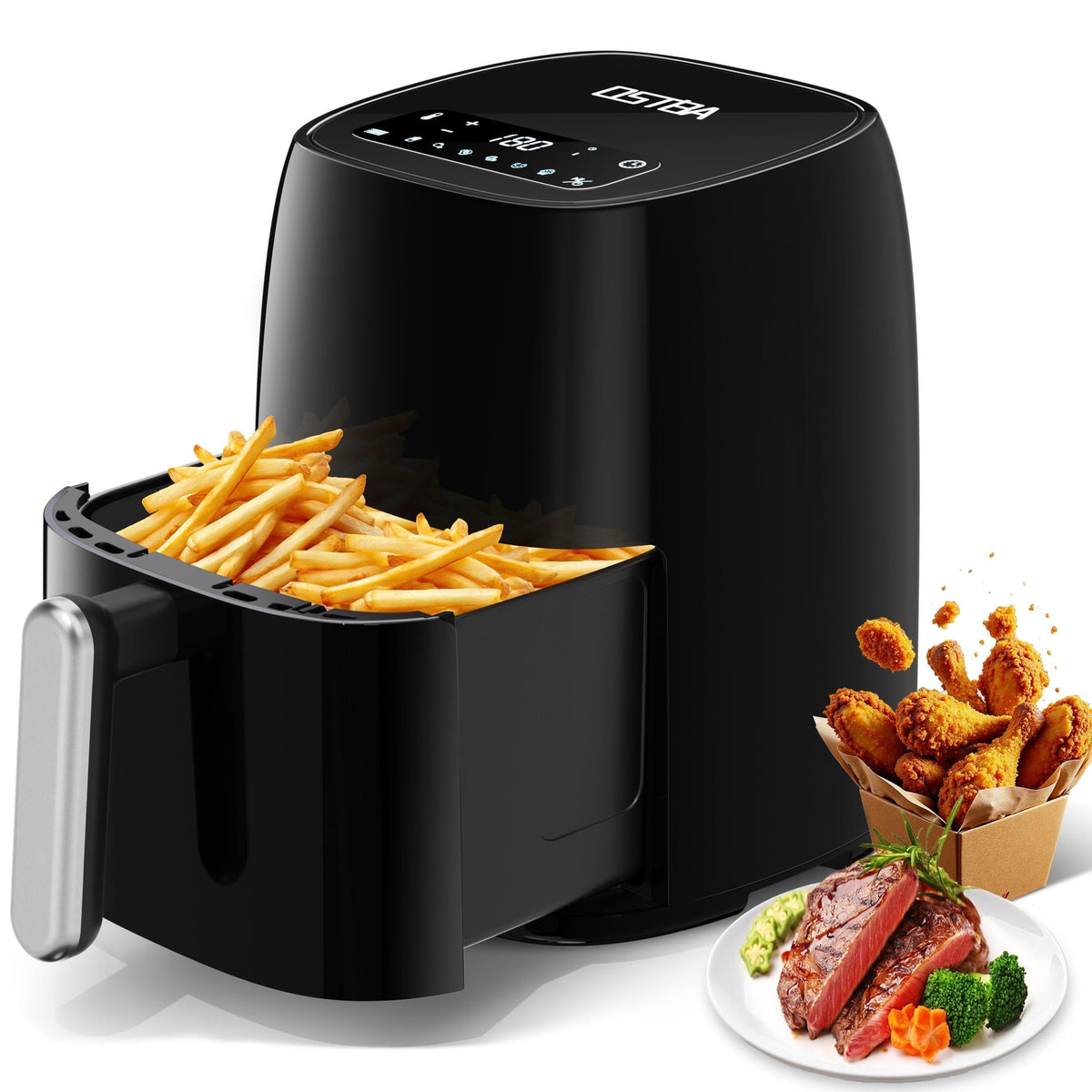 Friggitrice ad Aria 4,2L Touch LED – Piatti Croccanti in Pochi Minuti