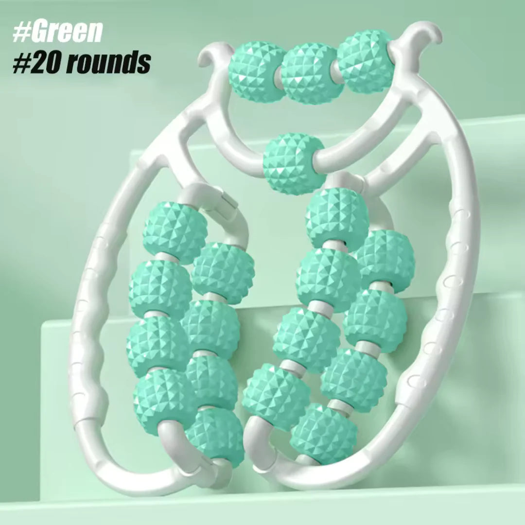 Rullo Massaggiante Snellente Anticellulite – Ruota Anulare a 360° per Cellulite, Tonificazione e Relax - Salute Farma
