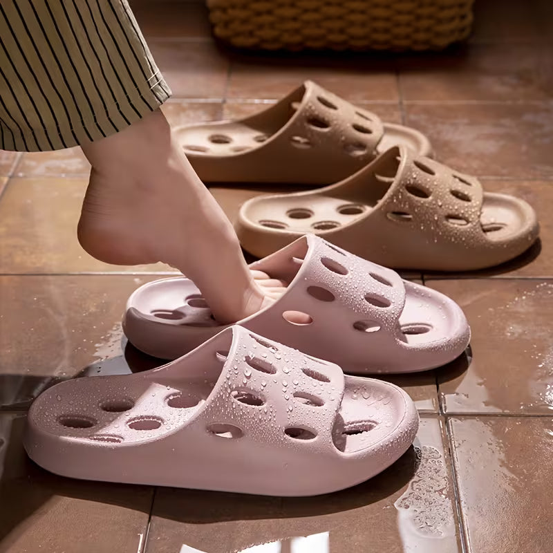 Ciabatte Doccia Donna Traforate – Pantofole Bagno Antiscivolo Asciugatura Rapida