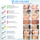 Massaggiatore Elettrico Per Collo E Viso Con Terapia A Led - Salute Farma
