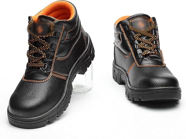 Scarpe antinfortunistiche alte in vera pelle - Salute Farma