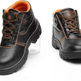 Scarpe antinfortunistiche alte in vera pelle - Salute Farma