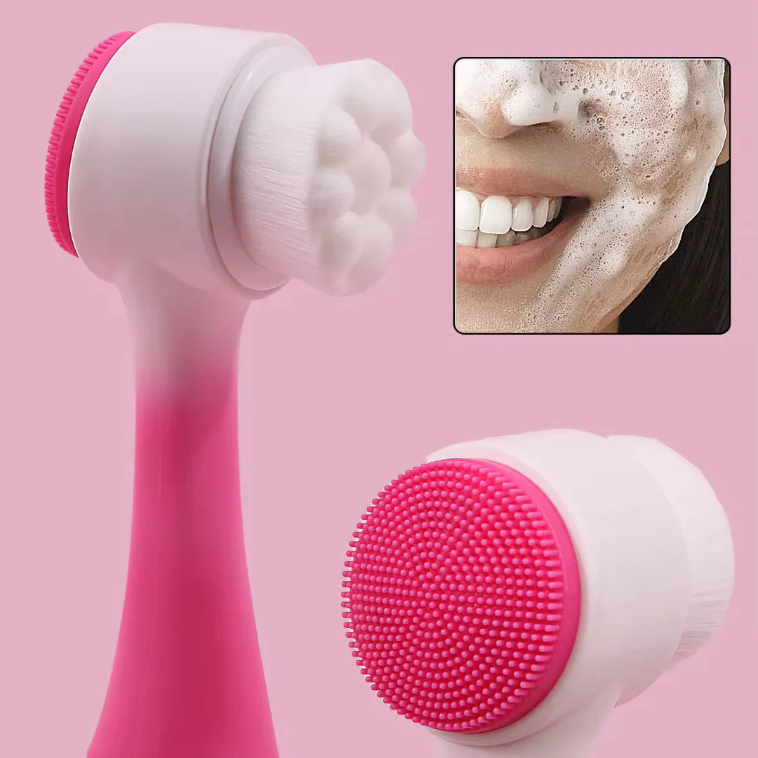 Pulizia e massaggiatore per il viso sonico impermeabile in silicone