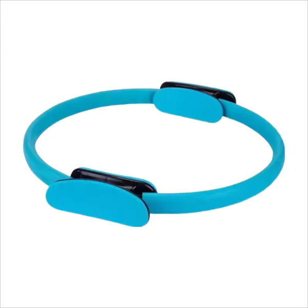Cerchio Pilates per Tonificare Braccia, Gambe e Addome – Anello Fitness Rosa con Impugnature Antiscivolo - Salute Farma