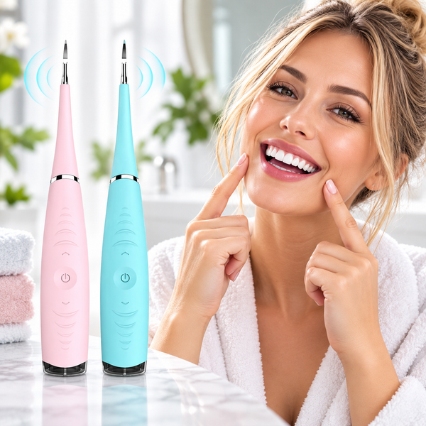 Ablatore Tartaro Ultrasuoni – Rimuovi Tartaro Dentale e Placca | Pulizia Denti a Casa