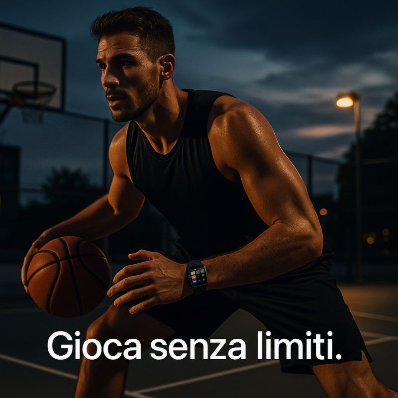 AirWatch Pro – Smartwatch Uomo Donna con Chiamate, Messaggi e WhatsApp - Salute Farma