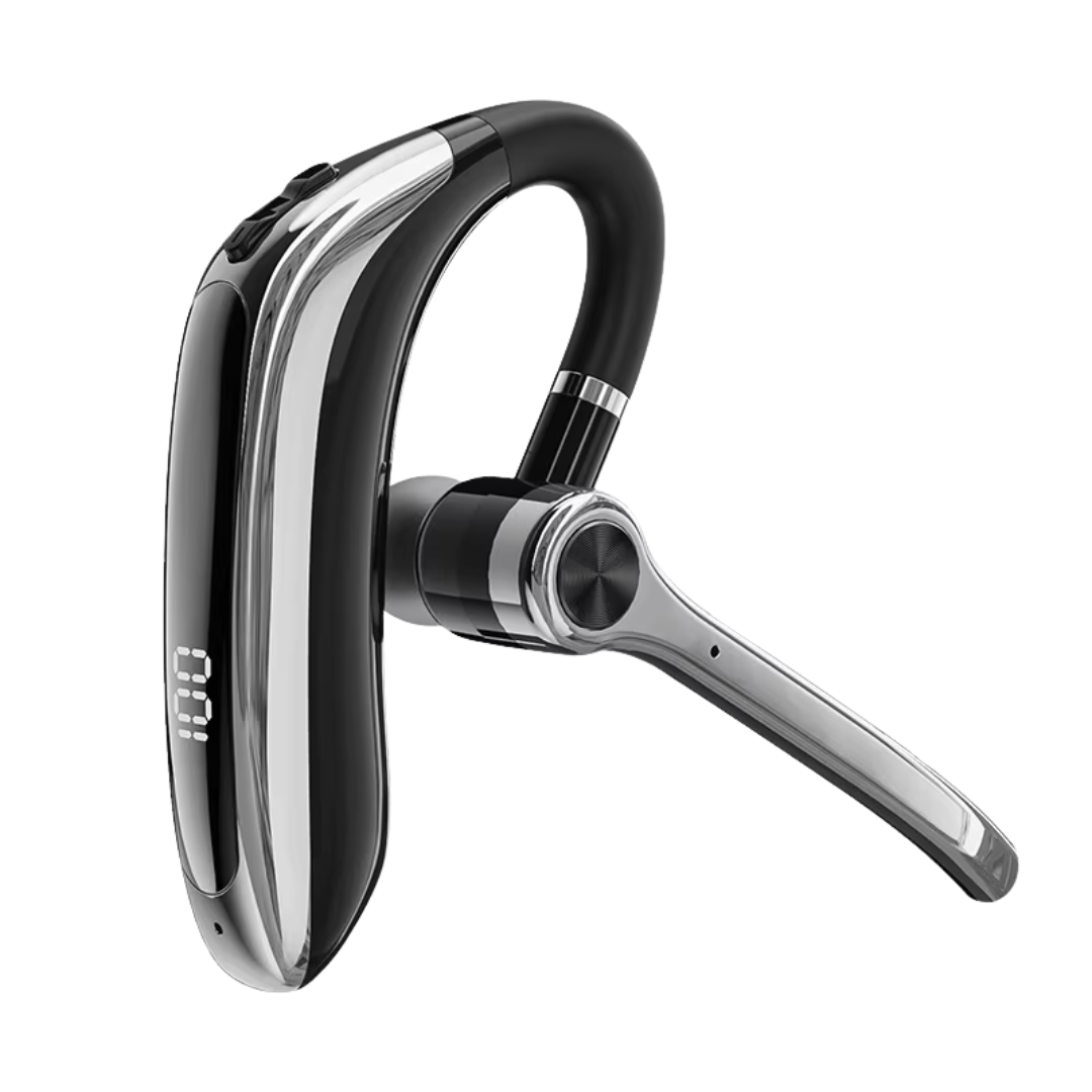 Auricolare Bluetooth LED Business – Auricolare vivavoce wireless con stereo HiFi e riduzione del rumore - Salute Farma