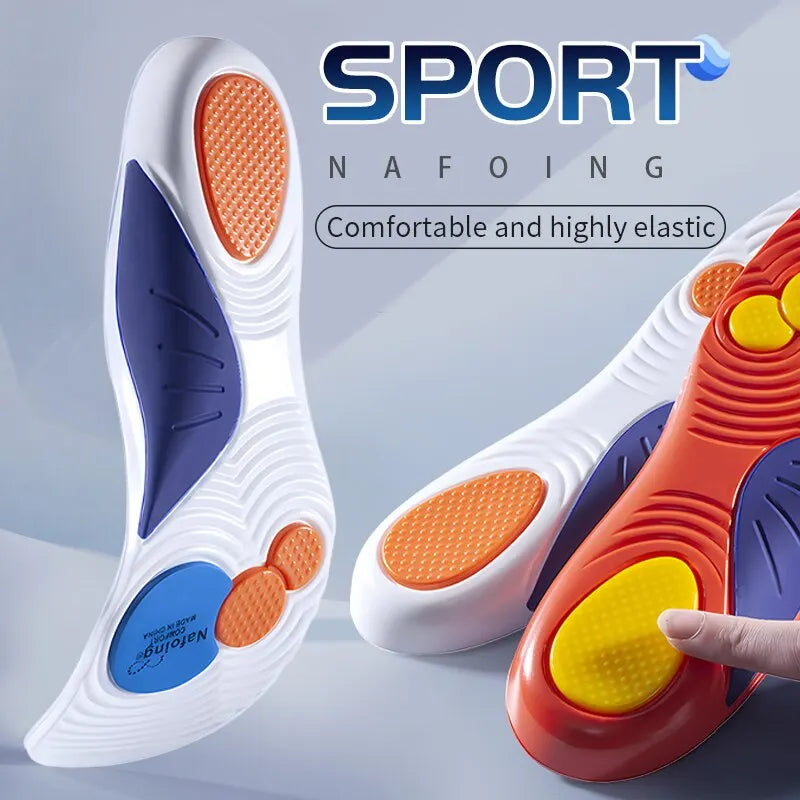 1 Paio – Solette Sportive Ammortizzanti con Supporto Plantare e Assorbimento degli Urti