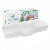 Cuscino Cervicale Ortopedico in Memory Foam – Sollievo per Dolore al Collo - Salute Farma