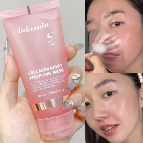 Maschera Avvolgente Notturna Al Collagene Profondo - Salute Farma