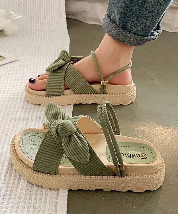 Sandali ortopedici estivi – Comfort e stile con fiocco decorativo - Salute Farma
