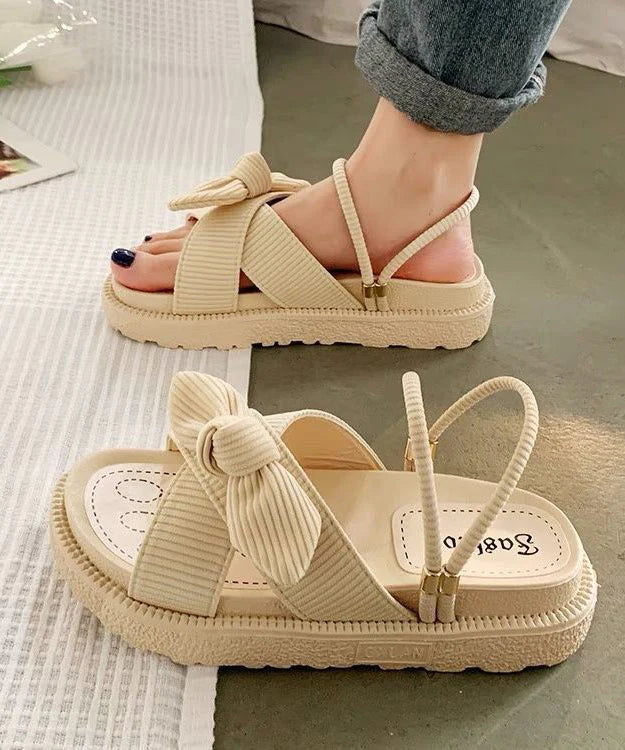 Sandali ortopedici estivi – Comfort e stile con fiocco decorativo - Salute Farma