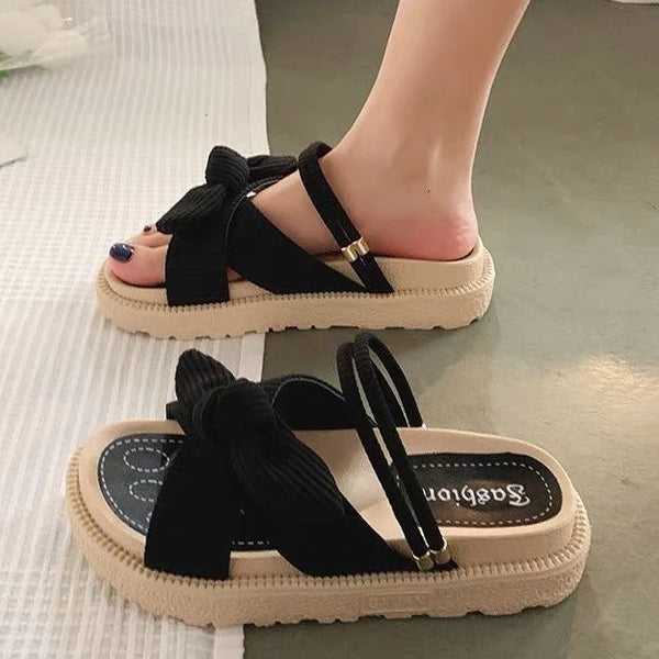 Sandali ortopedici estivi – Comfort e stile con fiocco decorativo - Salute Farma