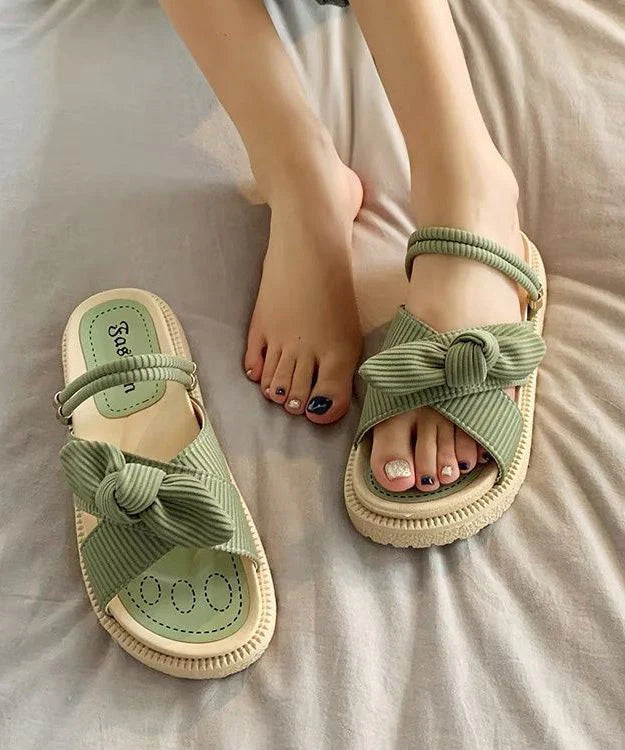 Sandali ortopedici estivi – Comfort e stile con fiocco decorativo - Salute Farma