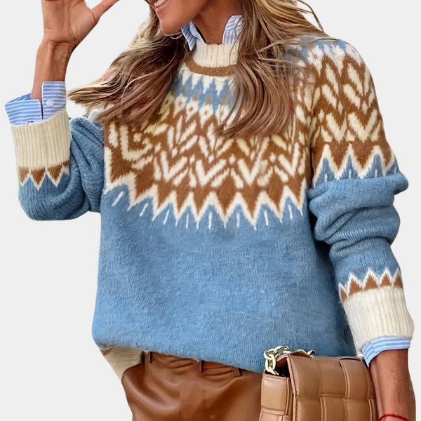 MADELAINE - Maglione etnico casual da donna 1