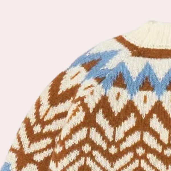 MADELAINE - Maglione etnico casual da donna 3