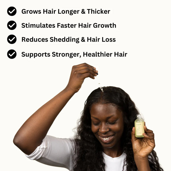 Olio Naturale Per La Crescita Dei Capelli - Salute Farma