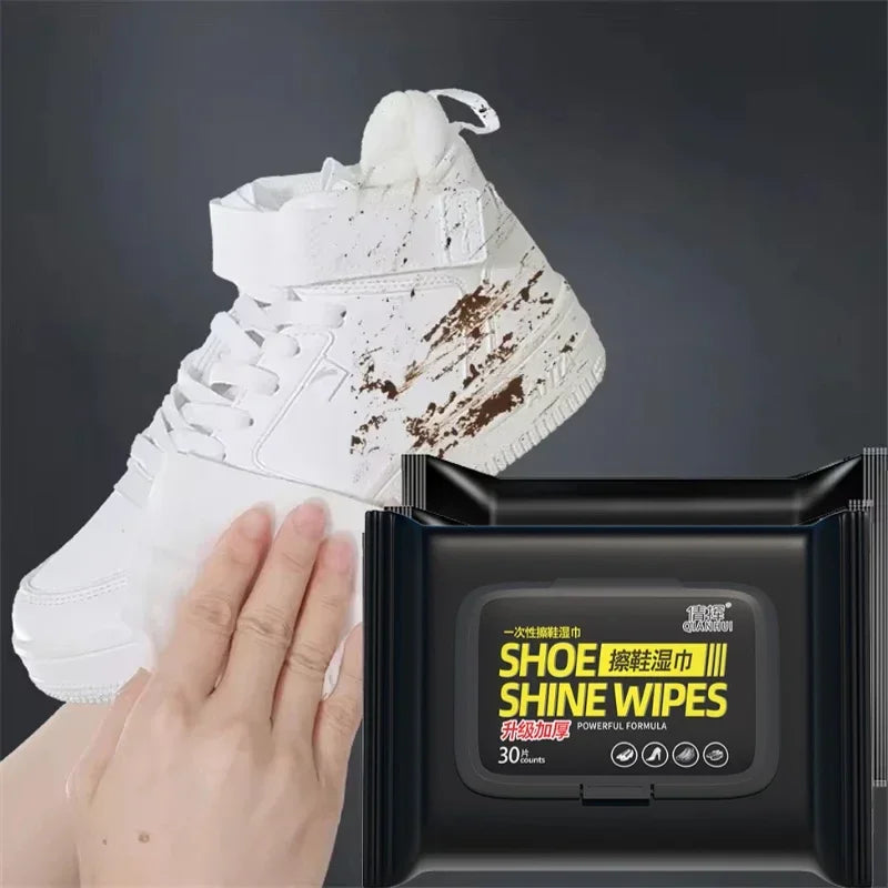 60 Salviette Detergenti per Scarpe e Sneakers – 2 Confezioni da 30