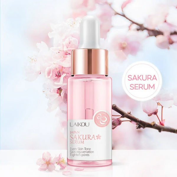 Siero Anti-Rughe, Rassodante Pori, Anti-Età, Idratante per Pelle Secca – Sakura™ (17ml)