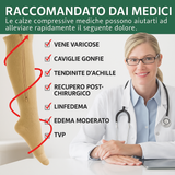 Calze a Compressione con Cerniera – Migliora la Circolazione e Garantisce Comfort Prolungato - Salute Farma