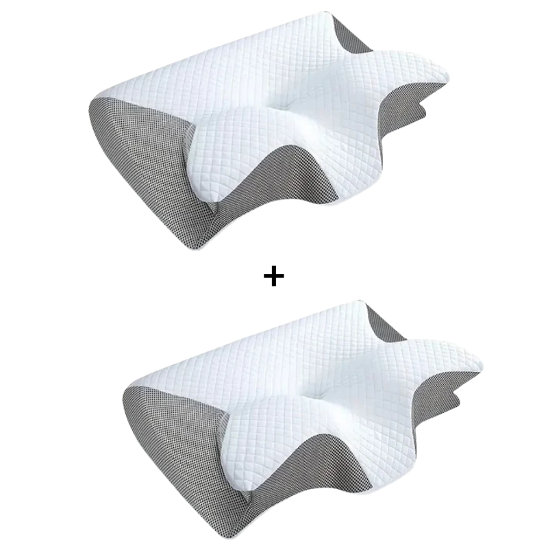 Cuscino Cervicale Memory Foam Ortopedico per Dolore al Collo e Sonno Rilassante