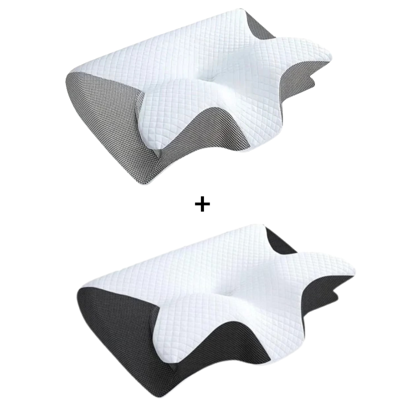 Cuscino Cervicale Memory Foam Ortopedico per Dolore al Collo e Sonno Rilassante