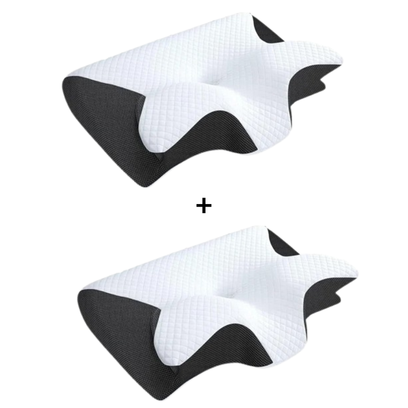Cuscino Cervicale Memory Foam Ortopedico per Dolore al Collo e Sonno Rilassante