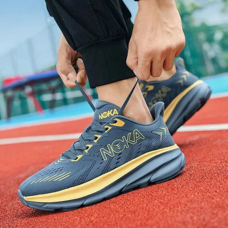 Scarpe Da Corsa Uomo Extra Larghe - Ammortizzate, Leggere E Traspiranti Con Punta Larga Per Massimo Comfort