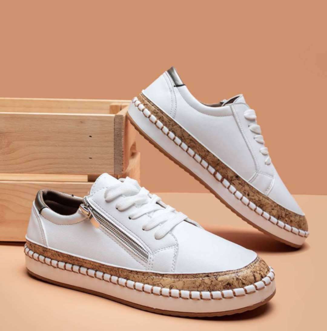 Scarpe vulcanizzate floreali da donna 9