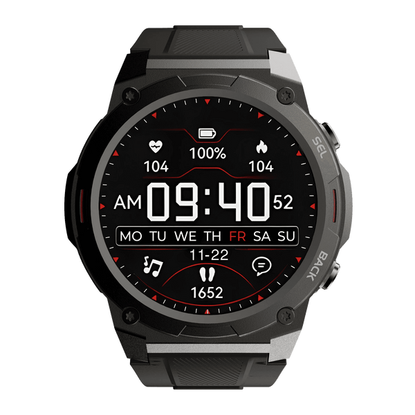 Smartwatch Airwatch Pro Ultra 2.0 – Orologio fitness tracker robusto | Impermeabile, con cardiofrequenzimetro, GPS - Salute Farma