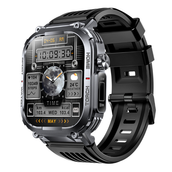 Smartwatch Airwatch Tactical robusto: orologio multi-sport indistruttibile per esterni - Salute Farma