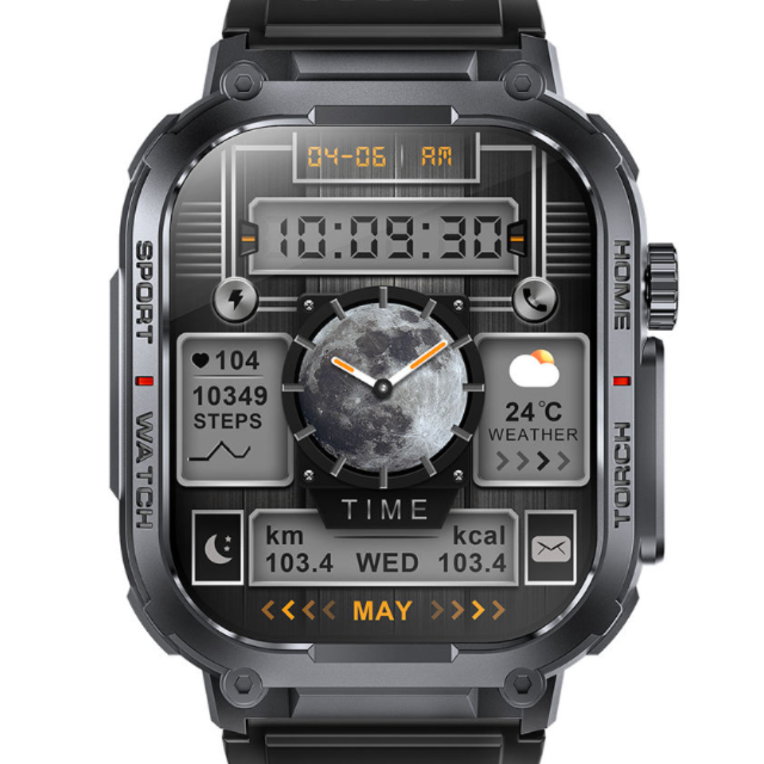 Smartwatch Airwatch Tactical robusto: orologio multi-sport indistruttibile per esterni - Salute Farma