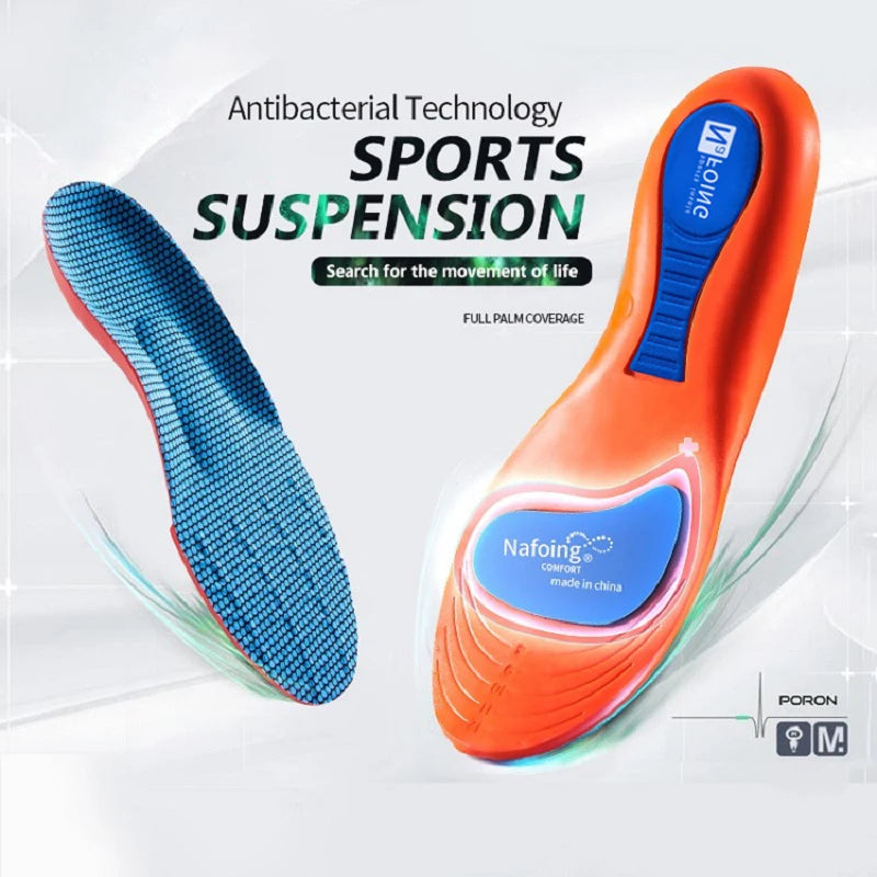 1 Paio – Solette Sportive Ammortizzanti con Supporto Plantare
