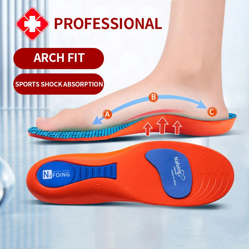 1 Paio – Solette Sportive Ammortizzanti con Supporto Plantare