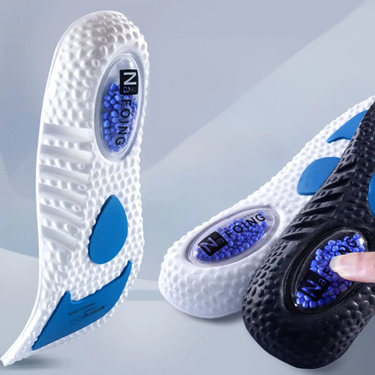 1 Paio – Solette Ortopediche con Sistema Ammortizzante a Sfere 3D