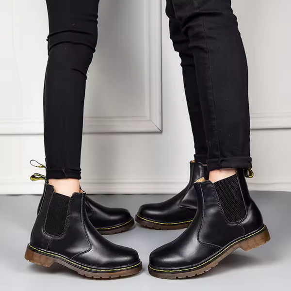 Stivaletti Chelsea in pelle Dr. Stone™ – Eleganti e resistenti, per uomo e donna