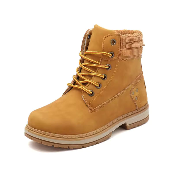 Stivaletti caldi da donna – Calzature invernali eleganti con suola spessa