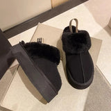 Pantofole invernali con pelliccia - Salute Farma